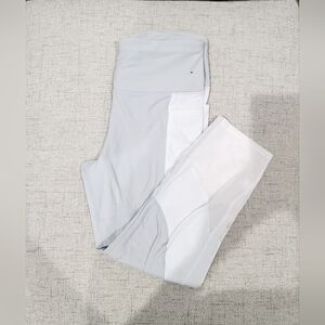 Avia Gray and White Capri Legging.